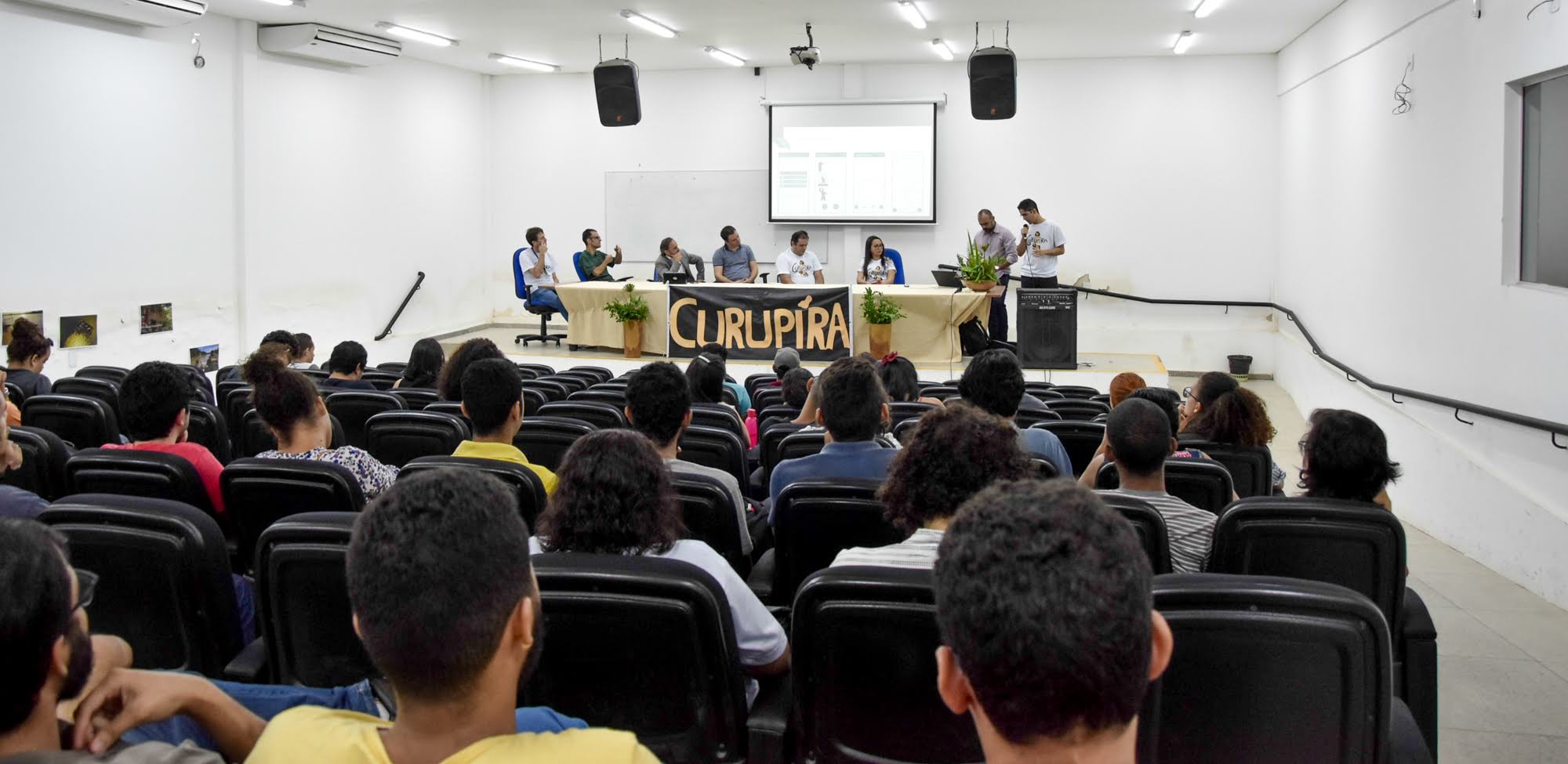 Auditório do Departamento de Ciências Biológicas (CCN) recebeu lançamento oficial do Projeto Curupira